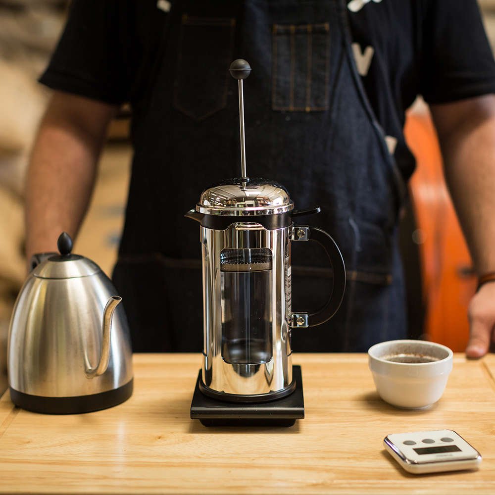 French Press Coffee Brewing Guide - How to Use a French Press to