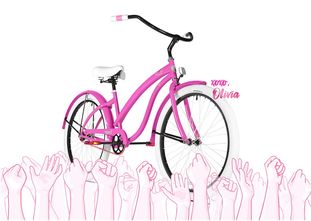 Fight Like a Girl - Introducing the Olivia Cruiser