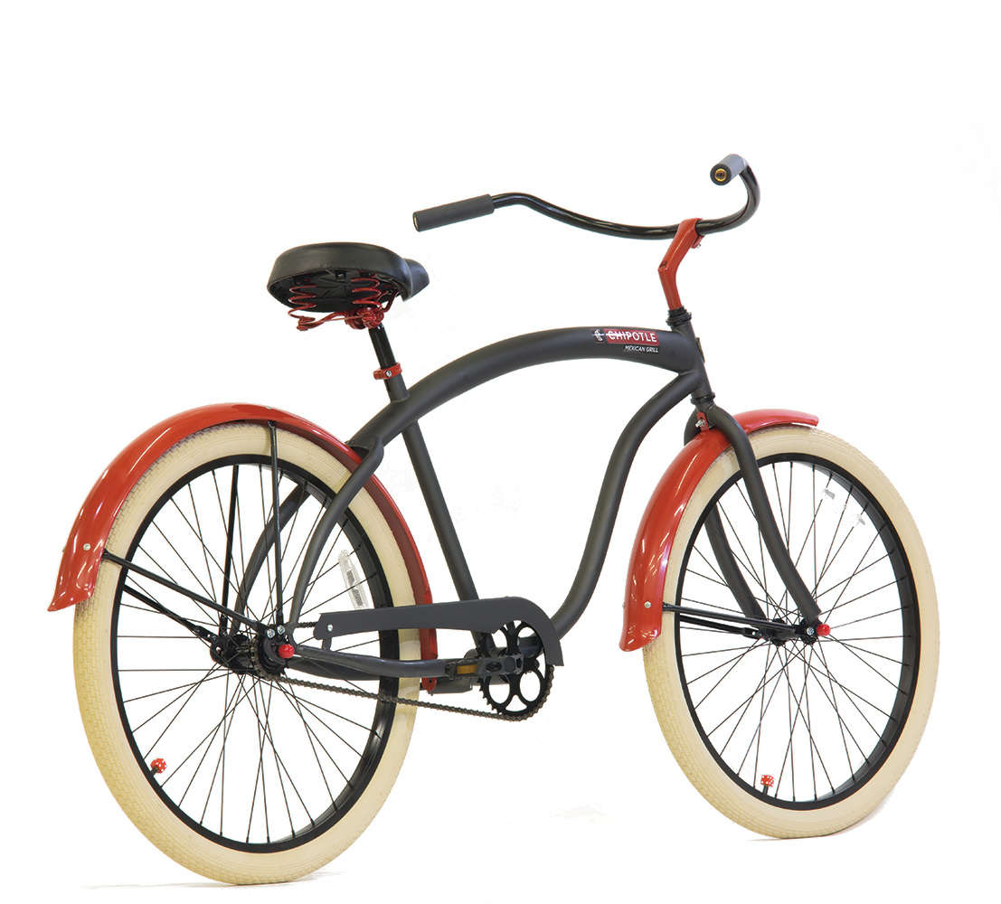 Chipotle Custom Corporate Cruiser Bicycle Chipotle Custom Corporate Cruiser Bicycle