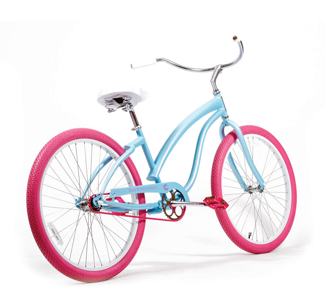 Dallas Ballet Custom Corporate Cruiser Bicycle Dallas Ballet Custom Corporate Cruiser Bicycle