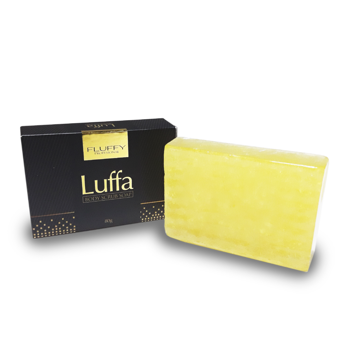 Luffa body scrub soap