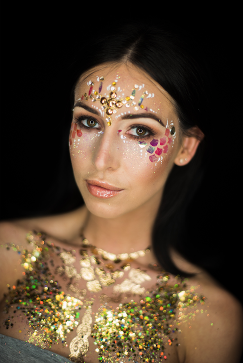 gold festival glitter ideas