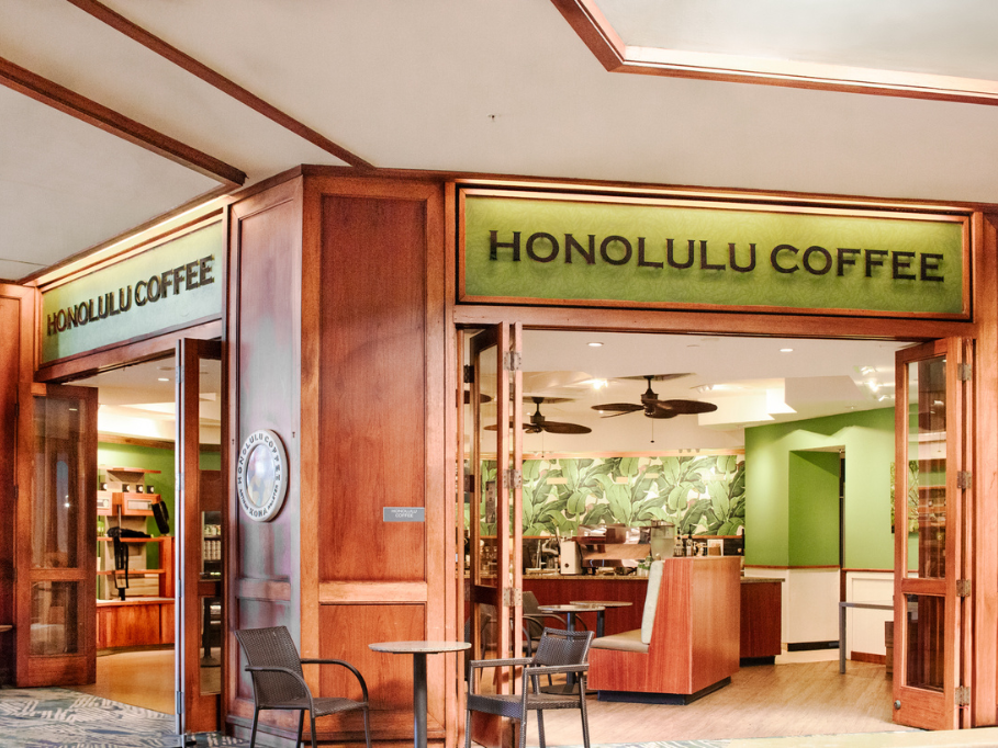 Exterior of Honolulu Coffee at Hyatt Regency Maui
