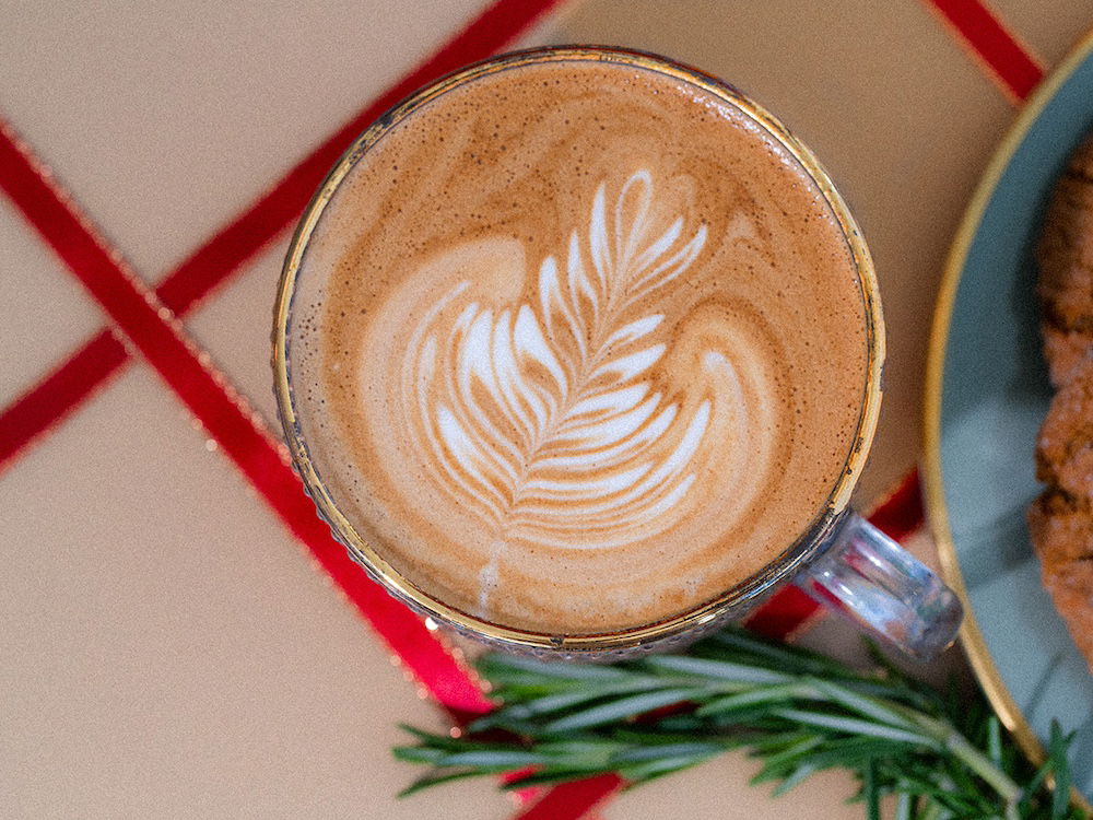 Brown Sugar Rosemary Latte