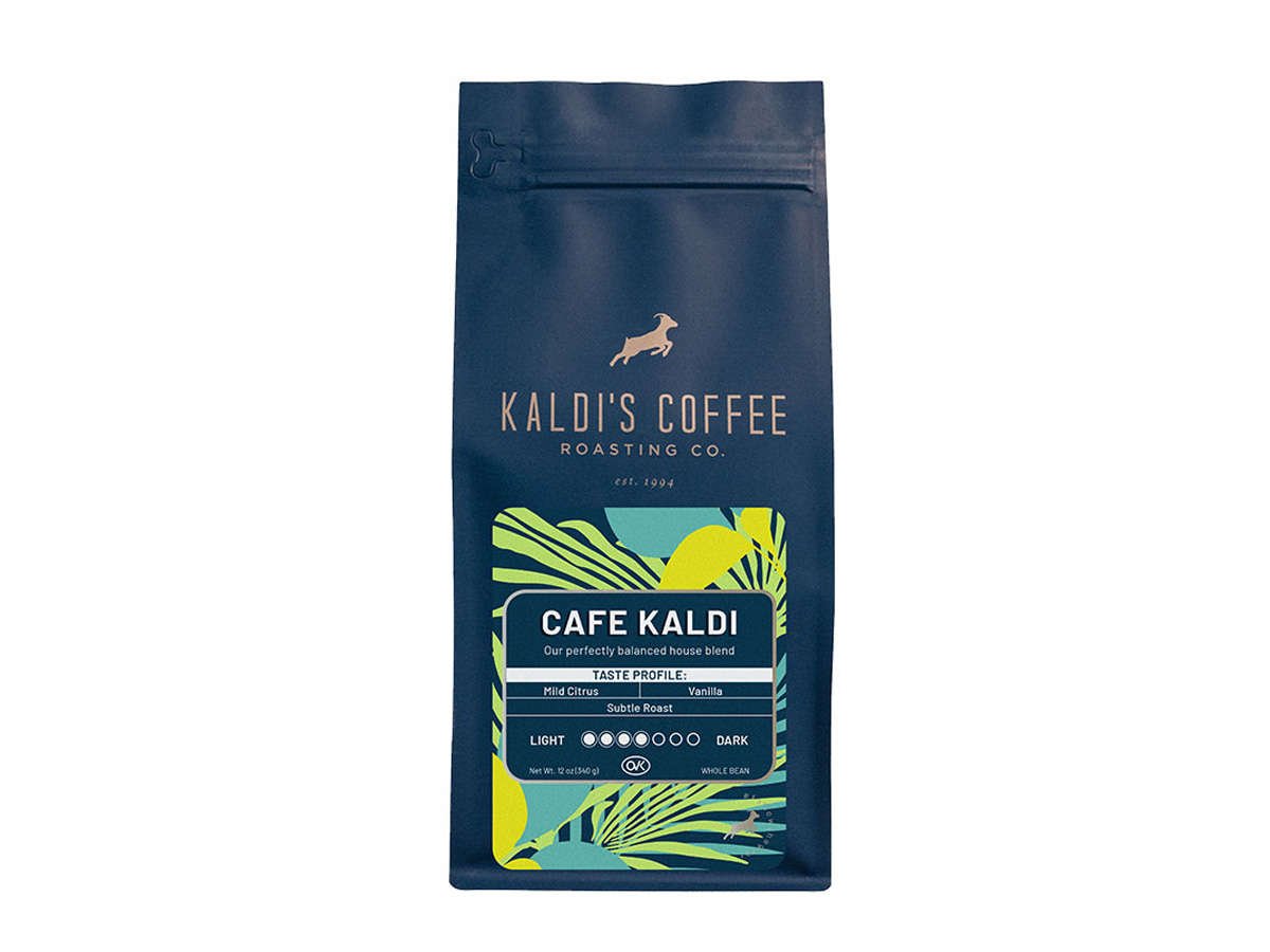 A 12oz bag of our flagship blend, Cafe Kaldi