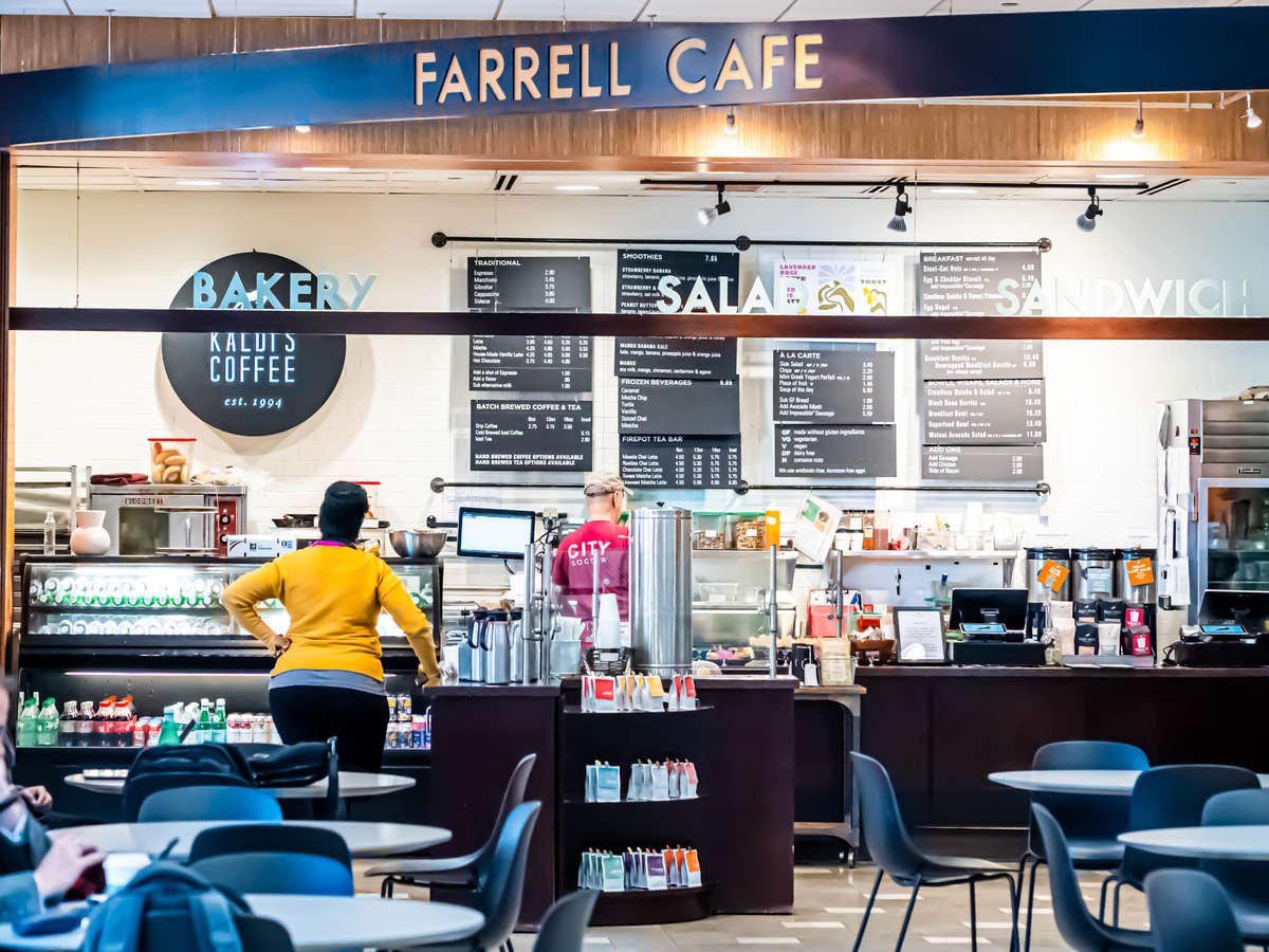 Kaldi's Coffee cafe at Farrell