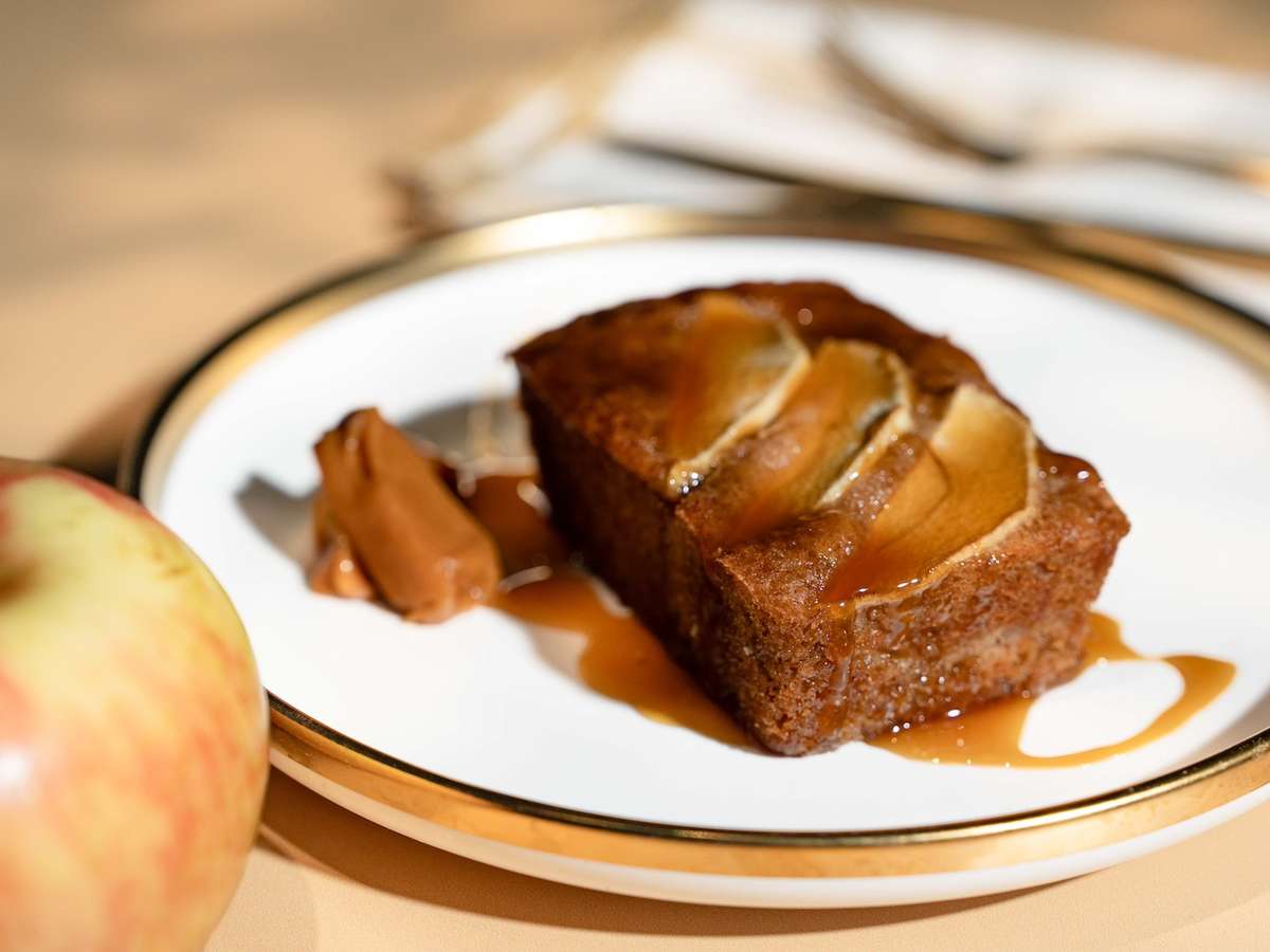 Caramel Apple Mini Loaf