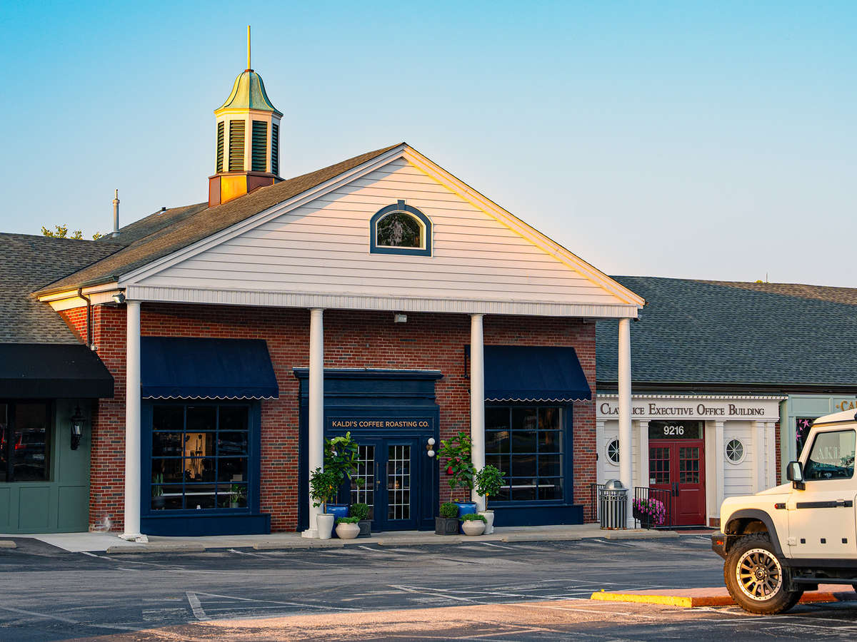 The exterior of the Ladue cafe