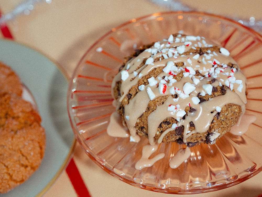 Peppermint Mocha Scone