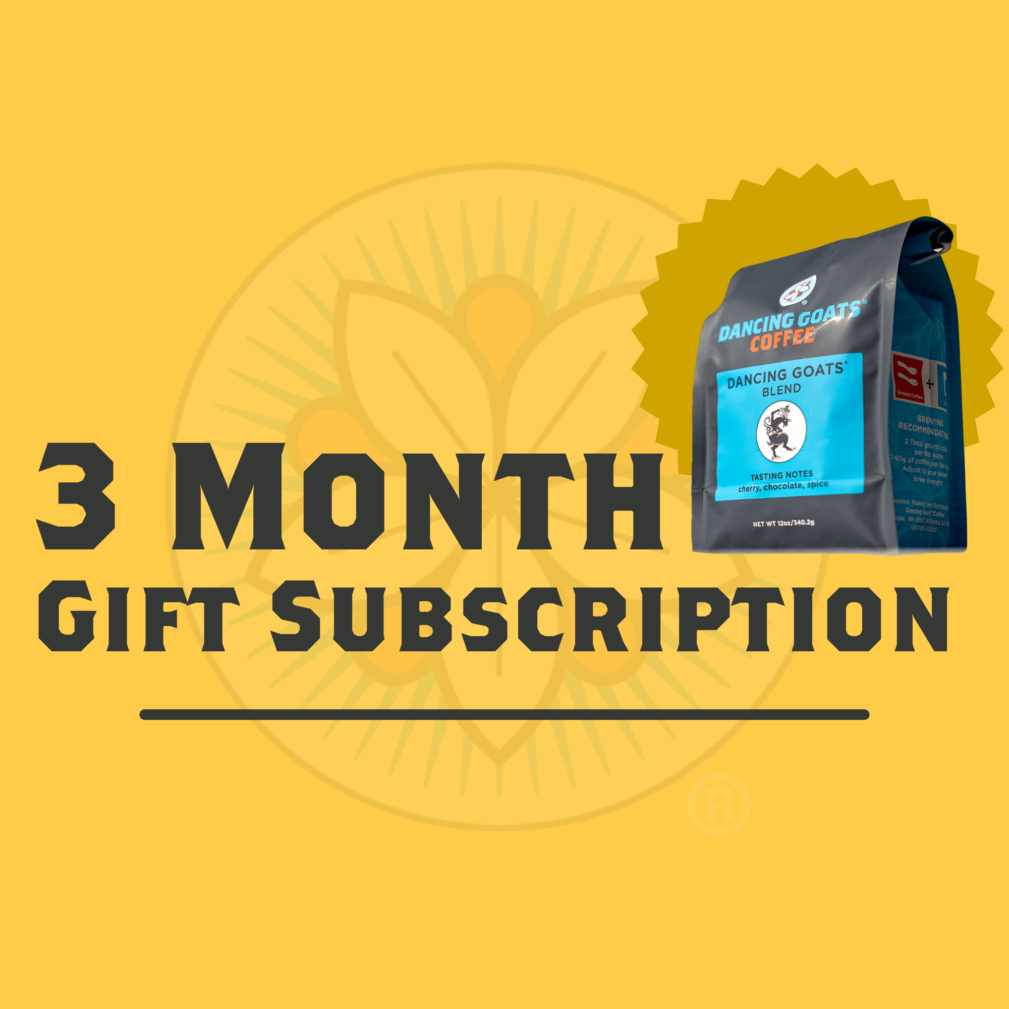 3 month gift subscription image