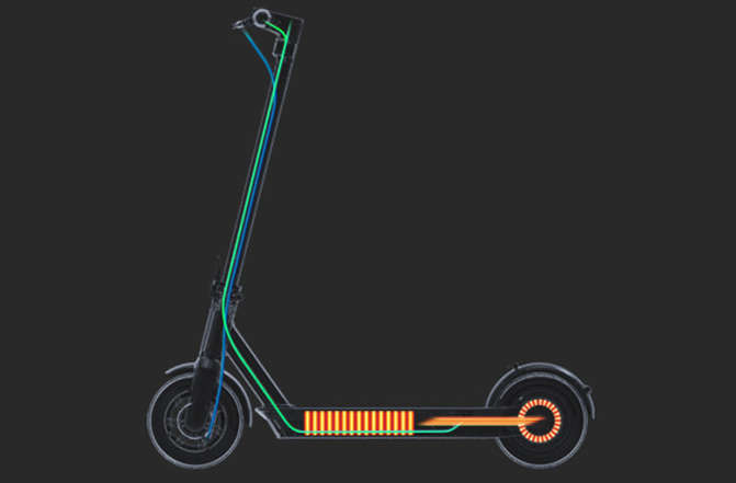 Segway ninebot max G30LP  electric scooter regenerative brake power recycle 