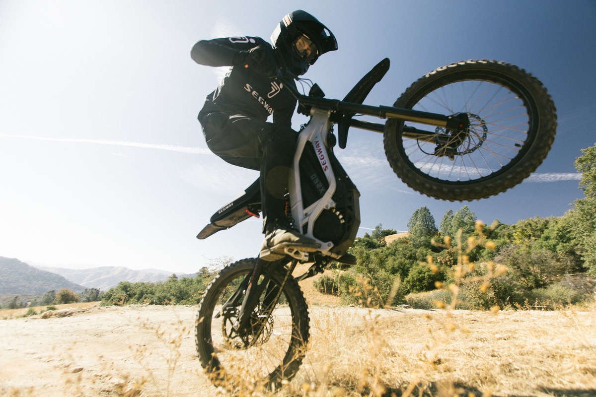 Sur Ron Segway Ninebot dirt ebike bike electric wheely stunts x260
