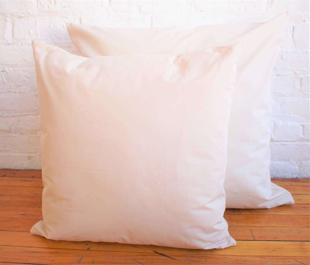 Eco-Friendly Cotton Throw Pillow Inserts (Set of 4)
