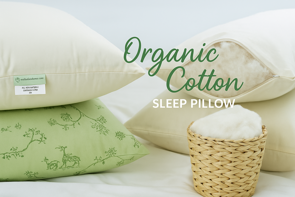 100% Organic Cotton Pillow