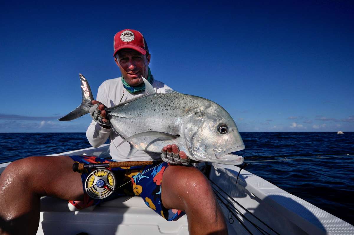 Wes Seigler owner of Seigler Fishing reels. Wes Seigler designs all the Seigler fishing reels. Wes Seigler fly fishing in the Seychelles Wes Seigler owner of Seigler Fishing reels. Wes Seigler designs all the Seigler fishing reels. Wes Seigler fly fishing in the Seychelles