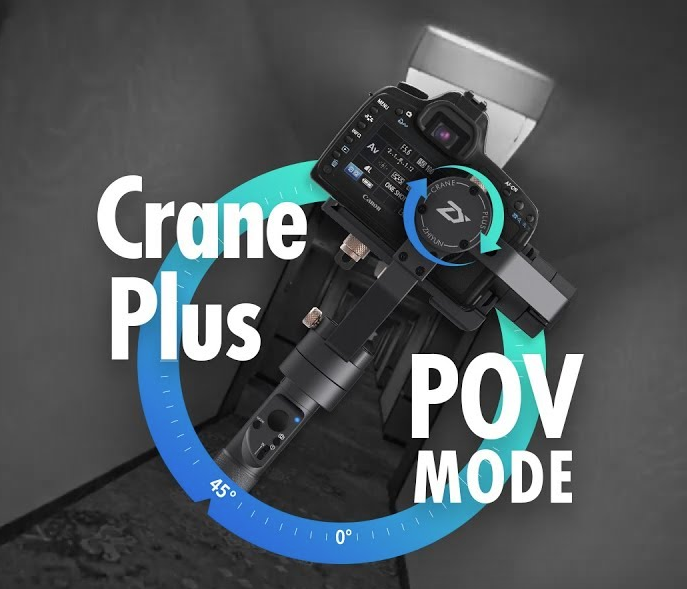 Zhiyun Crane Plus | 3-Axis Handheld Gimbal for Mirrorless & DSLR 