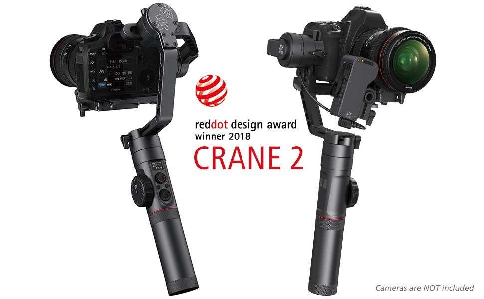 Zhiyun Crane 2 | 3-Axis Gimbal for Mirrorless & DSLR Cameras