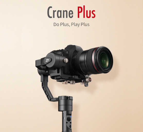 Zhiyun Crane Plus | 3-Axis Handheld Gimbal for Mirrorless & DSLR