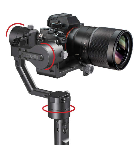 Estabilizador DJI Ronin-M 3-Axis Handheld Gimbal - Usado