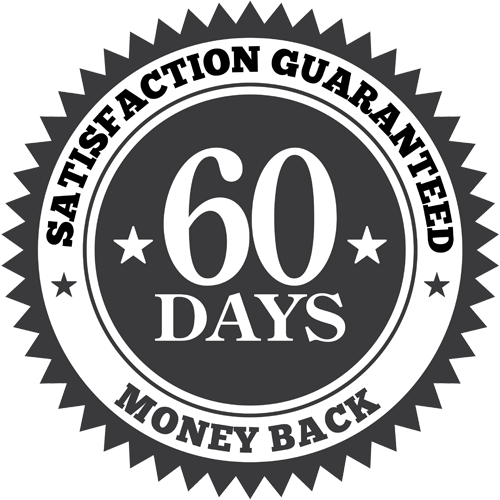 60 days money back guarantee