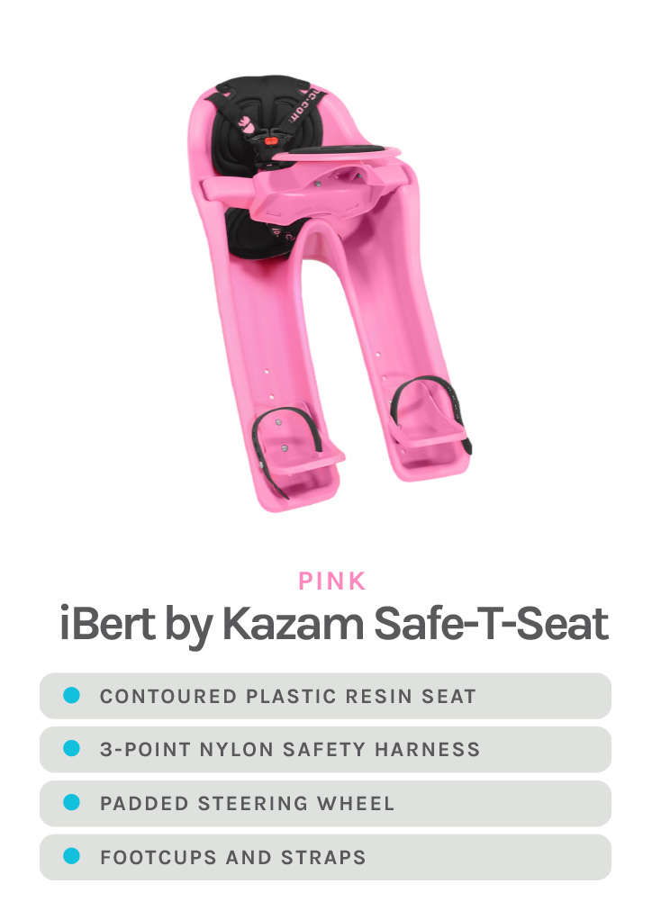 ibert bike seat pink