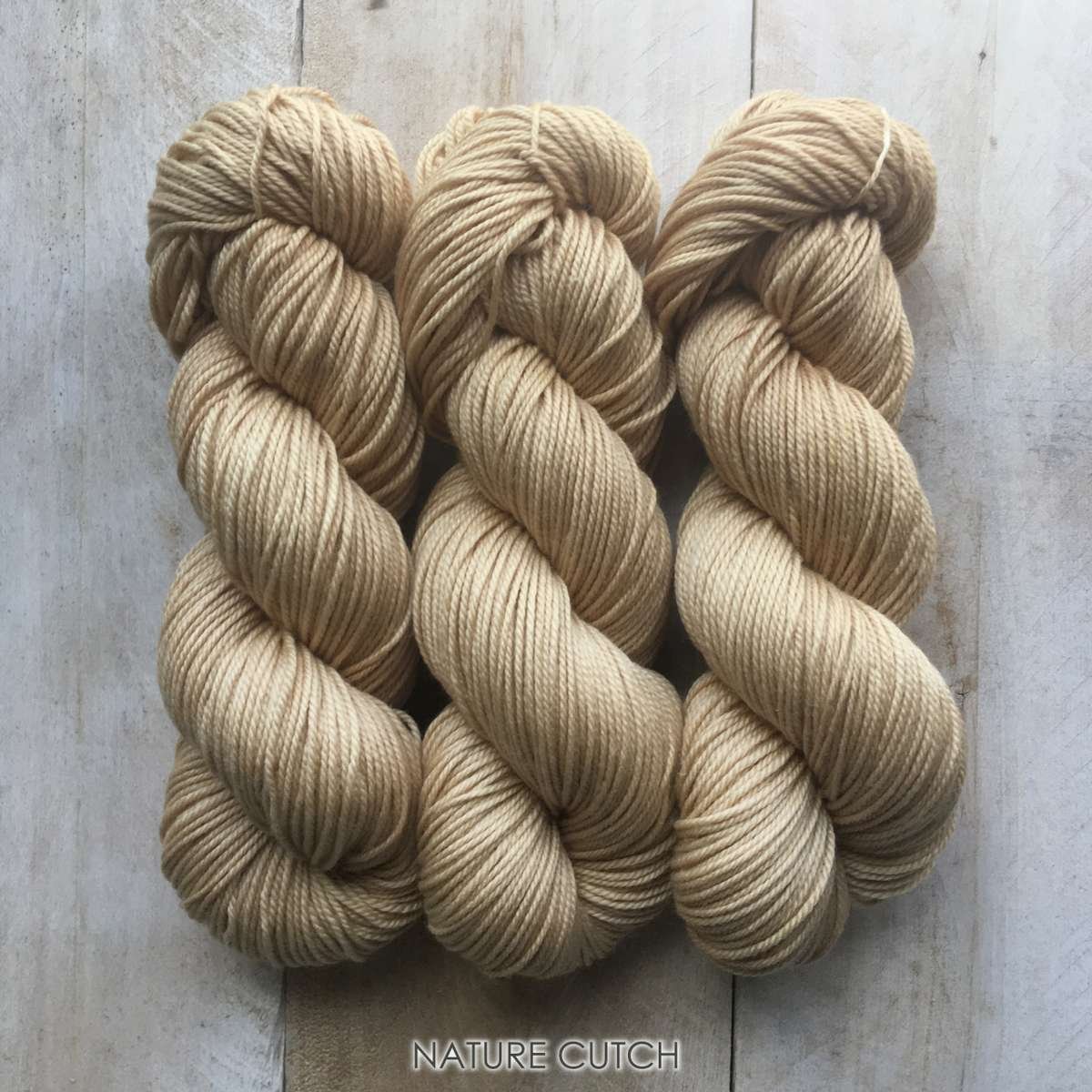 Hand-dyed yarn Louise Robert NATURE Cutch