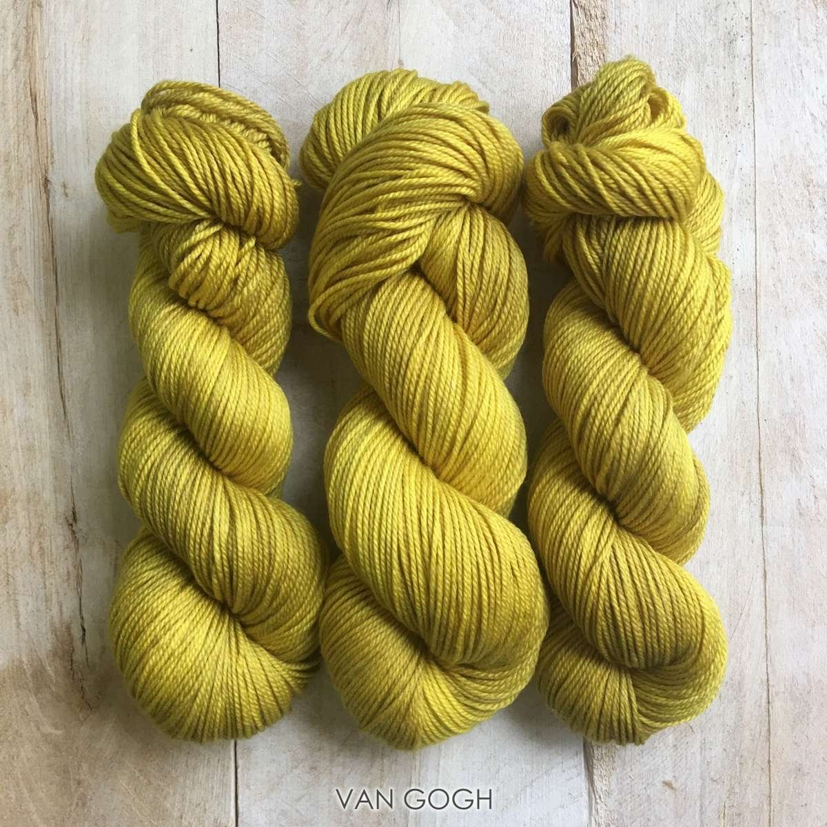 Hand-dyed yarn Louise Robert Van Gogh
