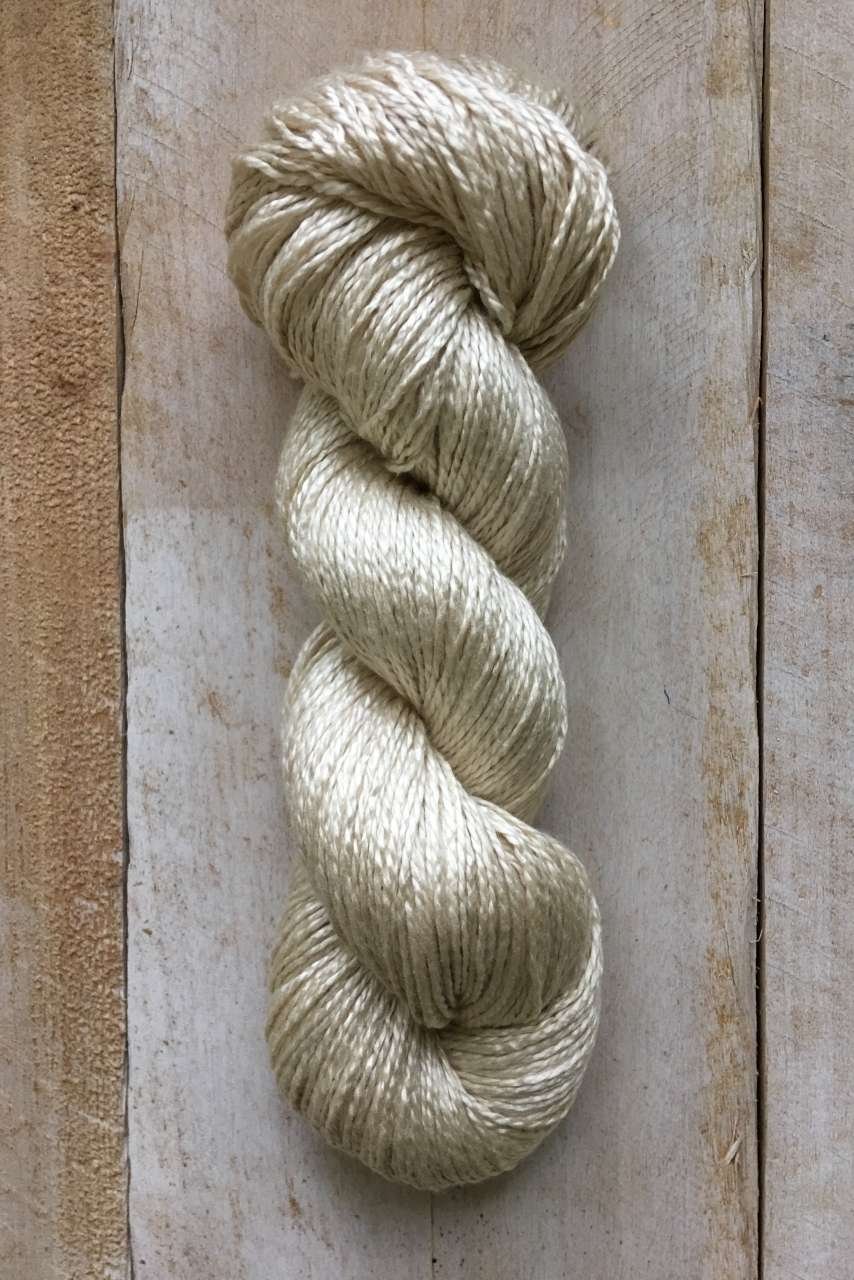 Silk & Seacell hand-dyed yarn