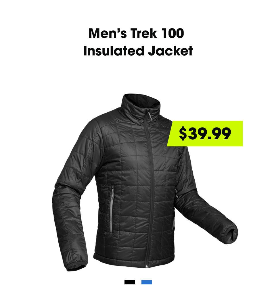 DECATHLON Raincoat Men's Jacket with Adjustable Hood | Waterproof Raincoat  | Half Zip | Pack Contains Top and Carrying Pouch (1yr WARRANTY*)