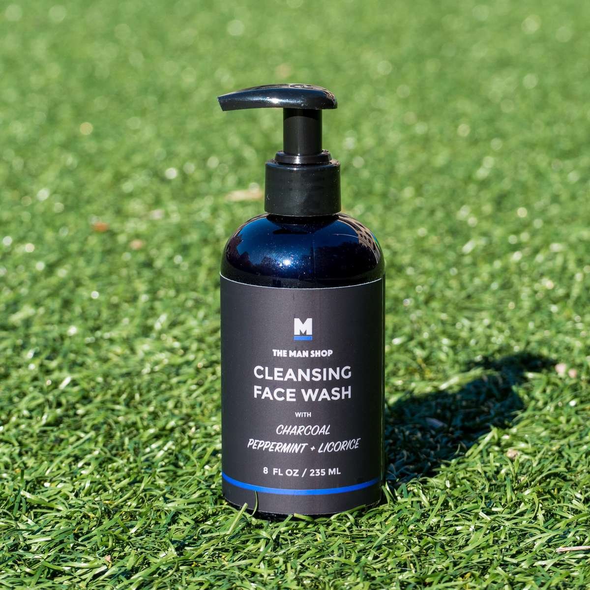 THE MAN SHOP ACTIVATED CHARCOAL FACE WASH