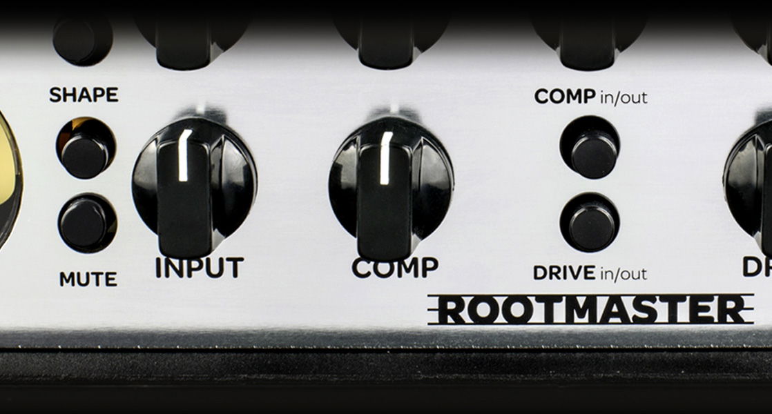 Ashdown rm500 evo ii head one knob compressor