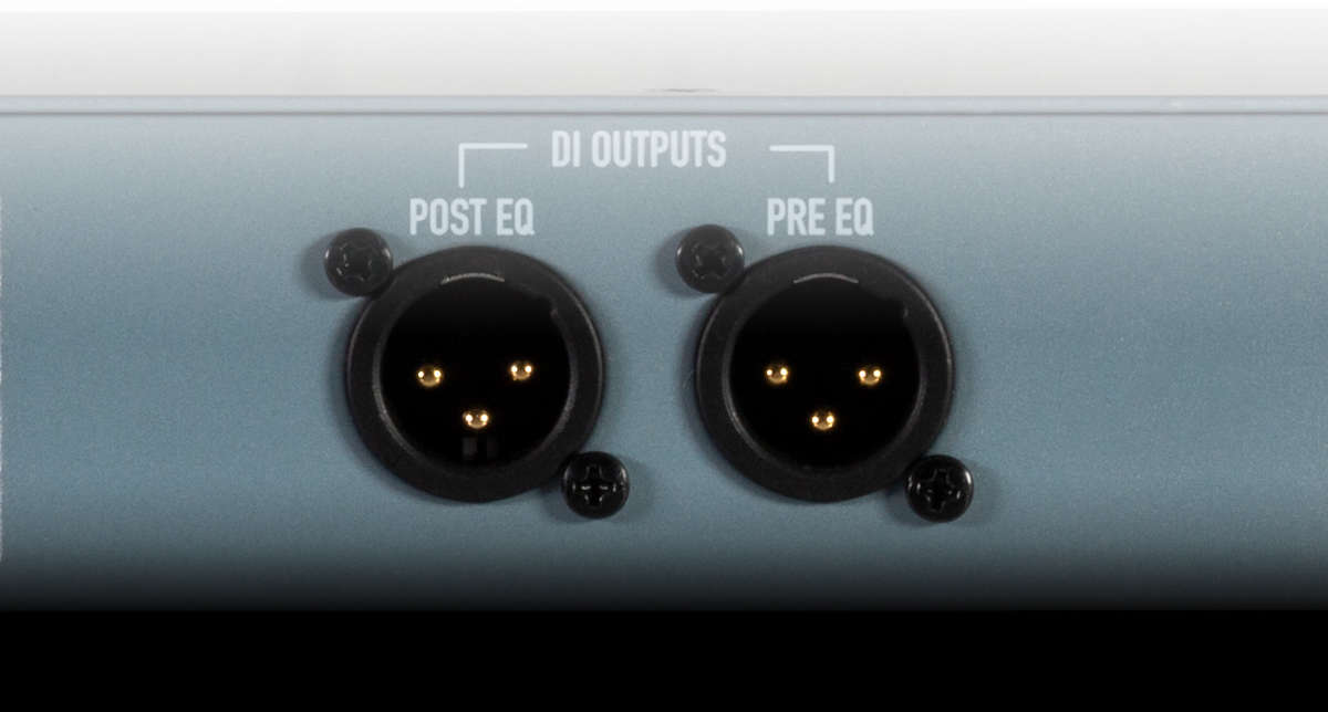 AAE-CTM Valve Pre. DI Outputs, Post EQ, Pre EQ