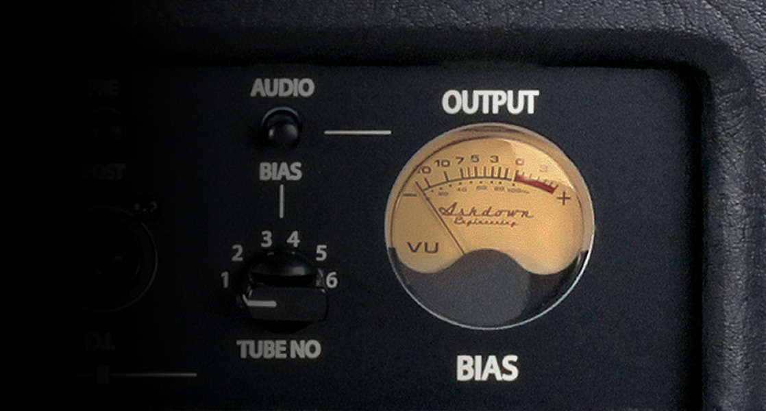 Ashdown CTM 100 head VU meter