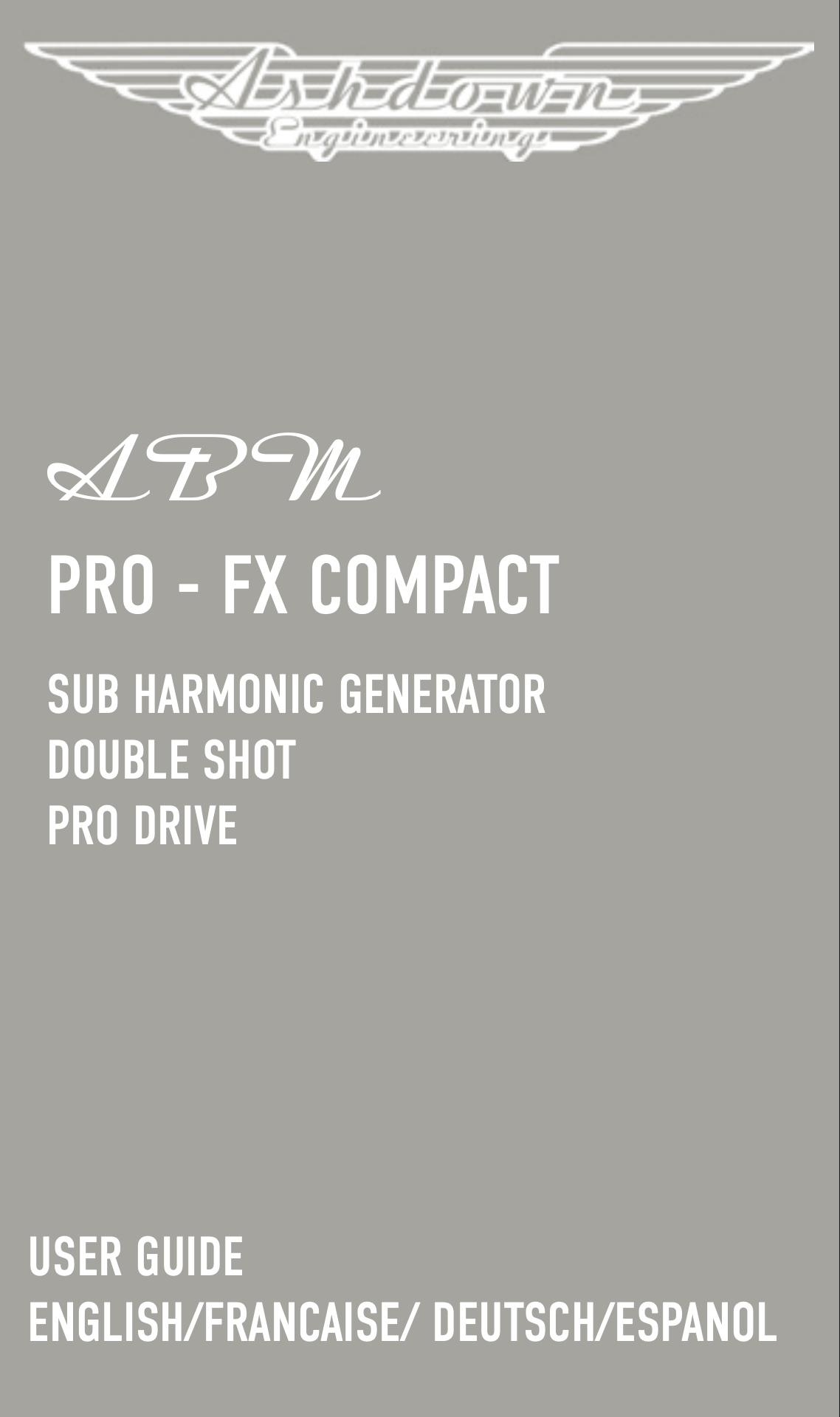 ABM PRO-FX-Sub Harmonic Generator – Ashdown Engineering