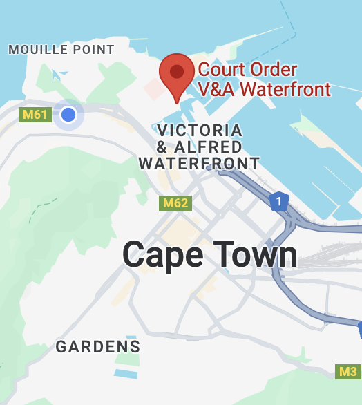 Map of Court Order's Waterfront branch