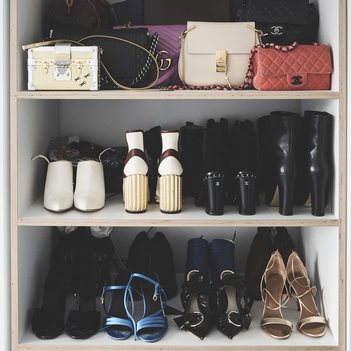 shoes in Anna Southwell's bedroom