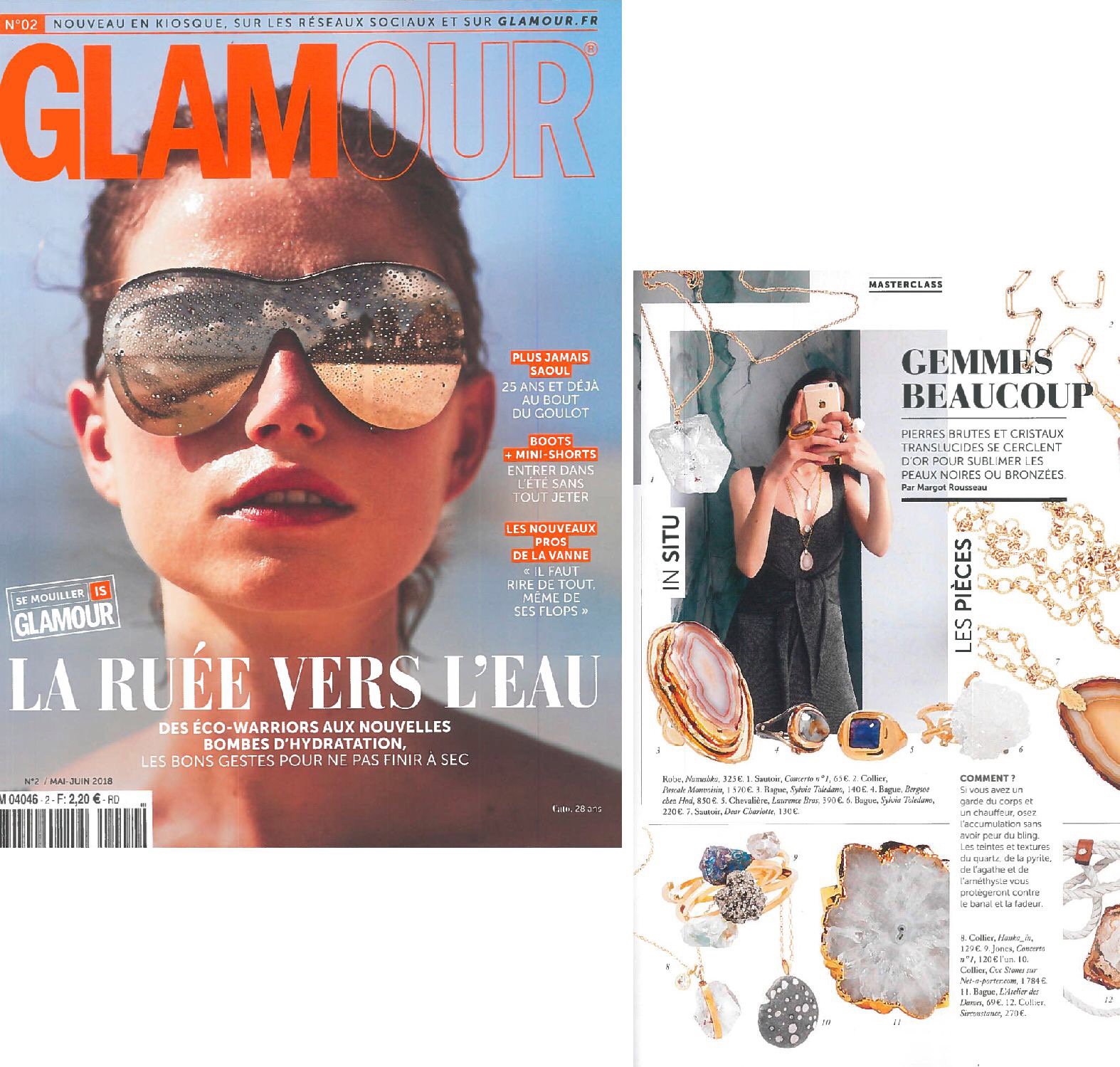 Glamour France, 2018