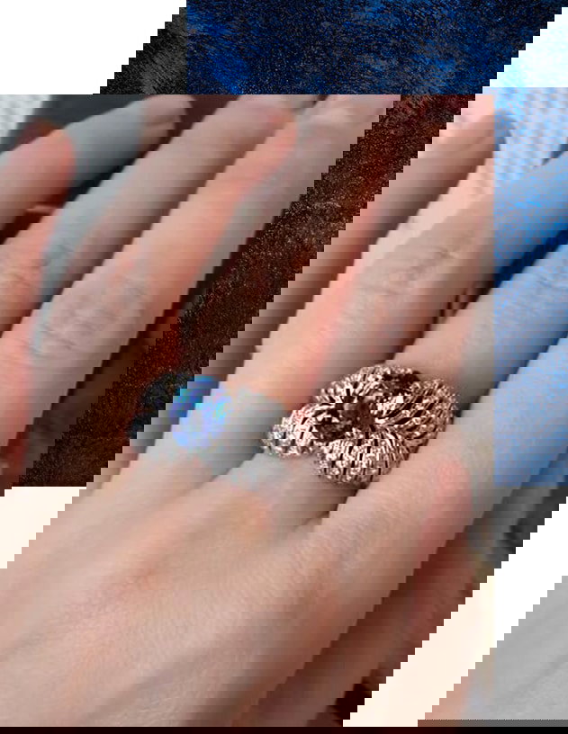 Angel Sapphire Ring, Chekotin Jewellery