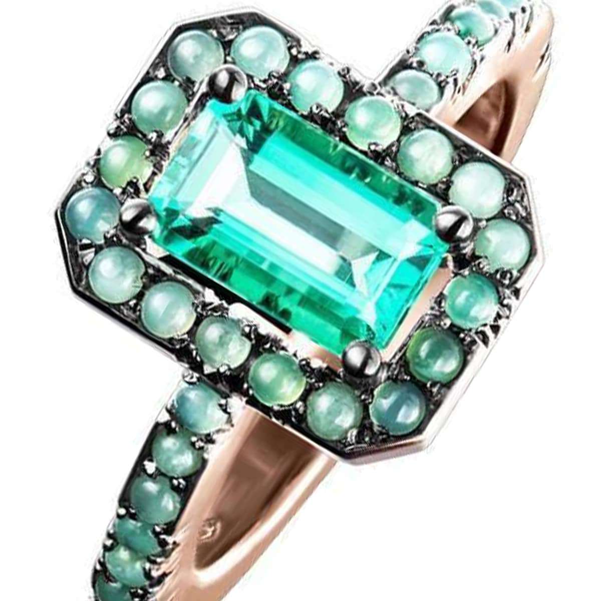 May birthstone - emerald ring