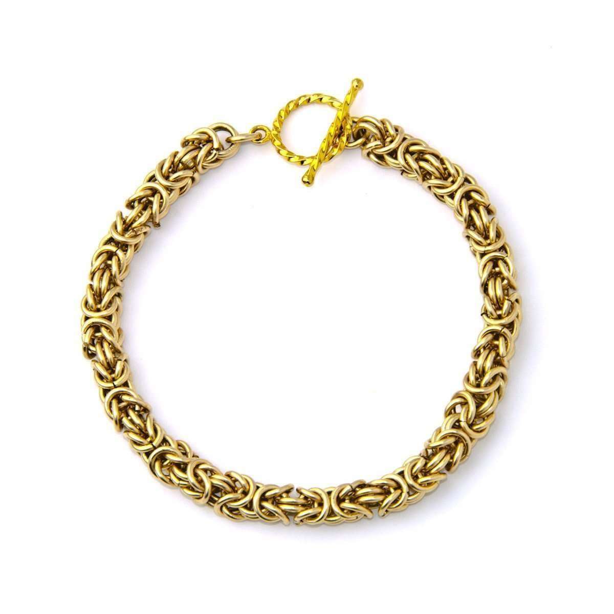 Baby Byzantine Bracelet - Elementas Jewelry 