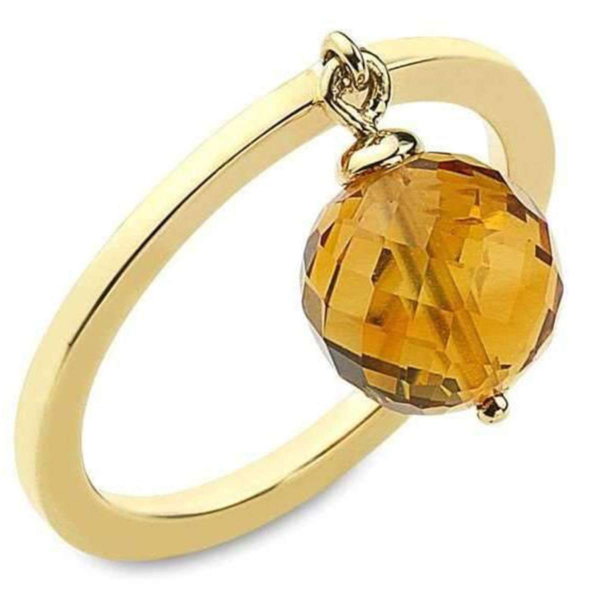 November birthstone - topaz ring