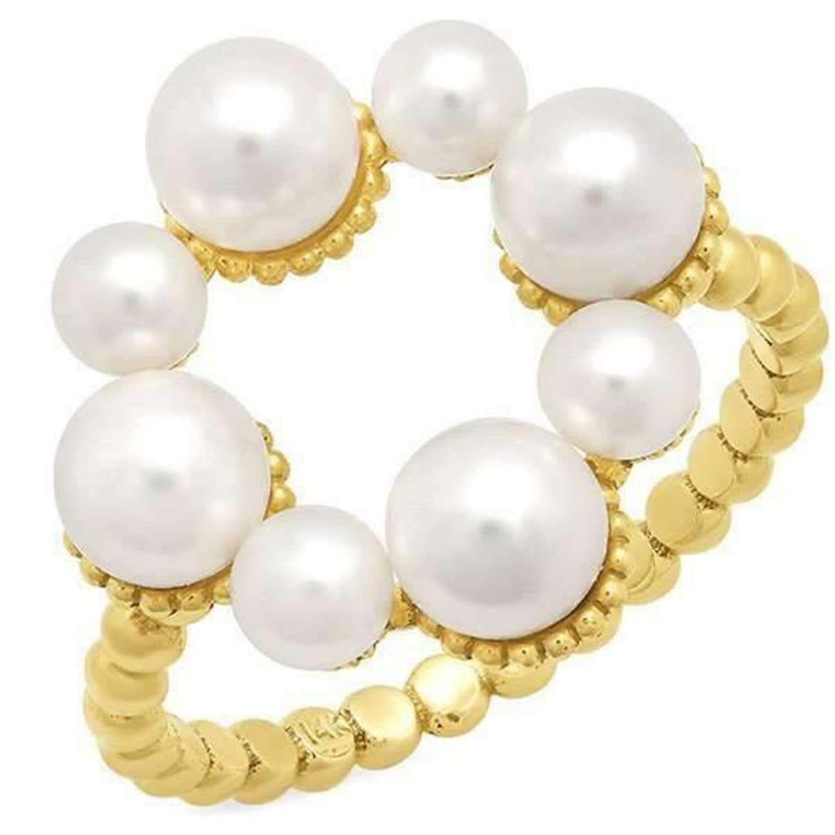 June birthstone - pearl ring