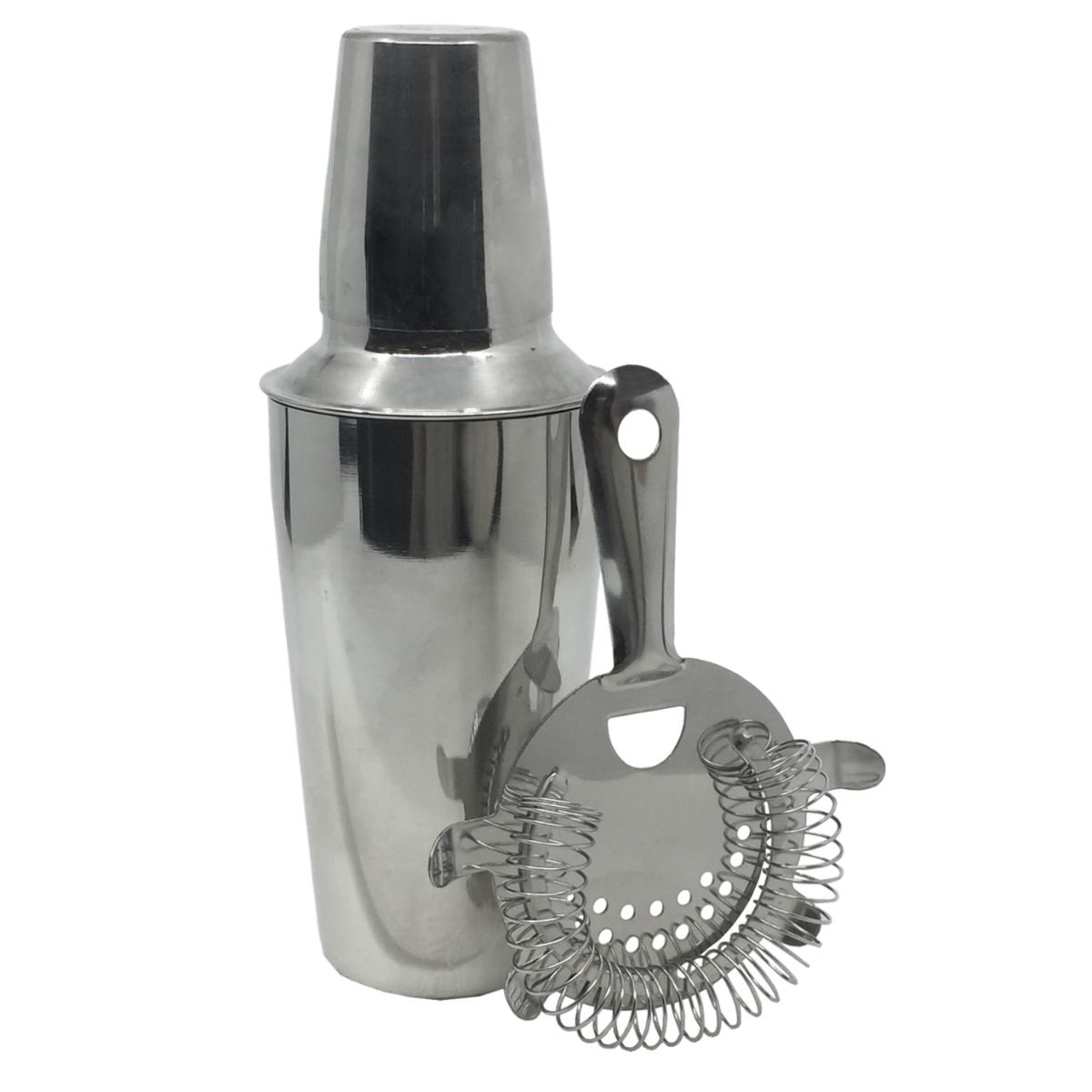 cocktail shakers and strainers