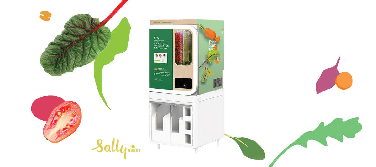 Sally The Robot The Salad Making Robot Shopatdean