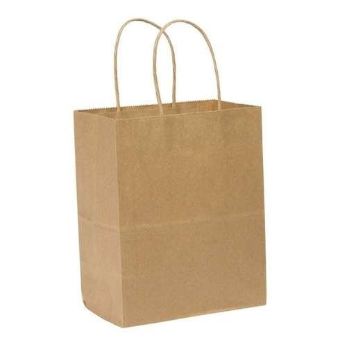 brown paper shopping bags