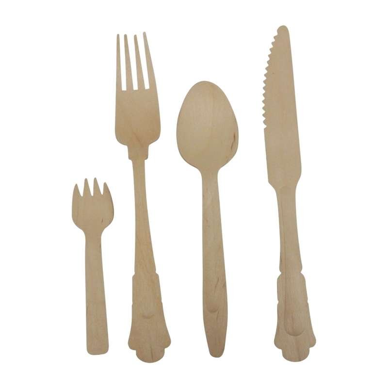 biodegradable cutlery, earth friendly fork knives and spoons