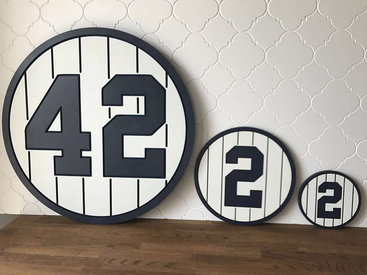 NY Yankees Retired Number Plaques - Monument Park Retired Number Signs – Addicted ...