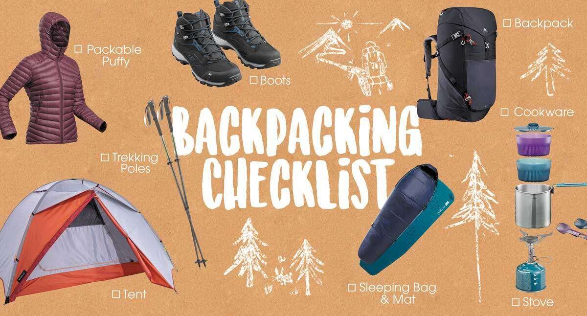What to Pack: The Ultimate Camping Checklist | Decathlon