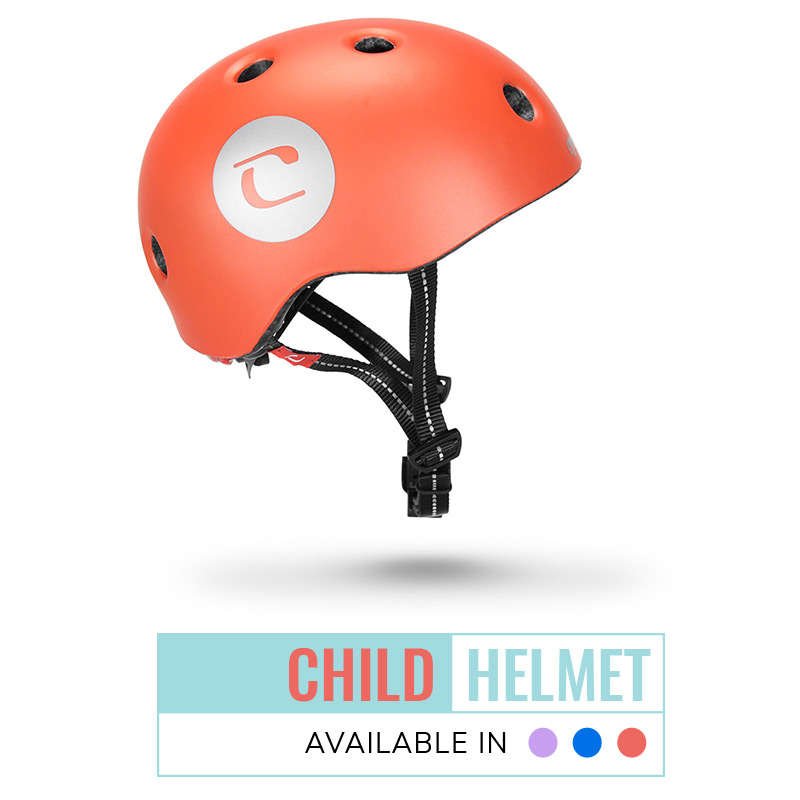 Child Helmet | Available in Lilac, Blue, and Orange