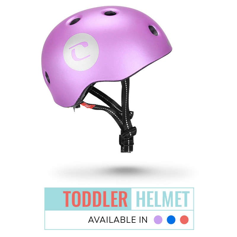Toddler Helmet | Available in Lilac, Blue, and Orange